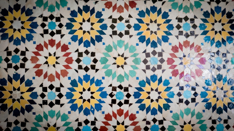 decorative, diamonds, design, textile, blue, full frame, yellow, ceramic mosaic, arabic, blue, surface, platelet, floral, floral pattern, ceramic