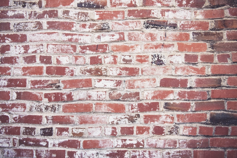 desktop, minimal, pattern, wall - building feature, no people, close-up, brick wall, rectangle, red, brown, old, wavy, rough, built structure, architecture