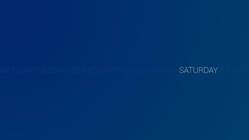 text, blue, white color, 1080P, single line, message, technology, computer equipment, backgrounds, no people, education, copy space, western script, Saturday