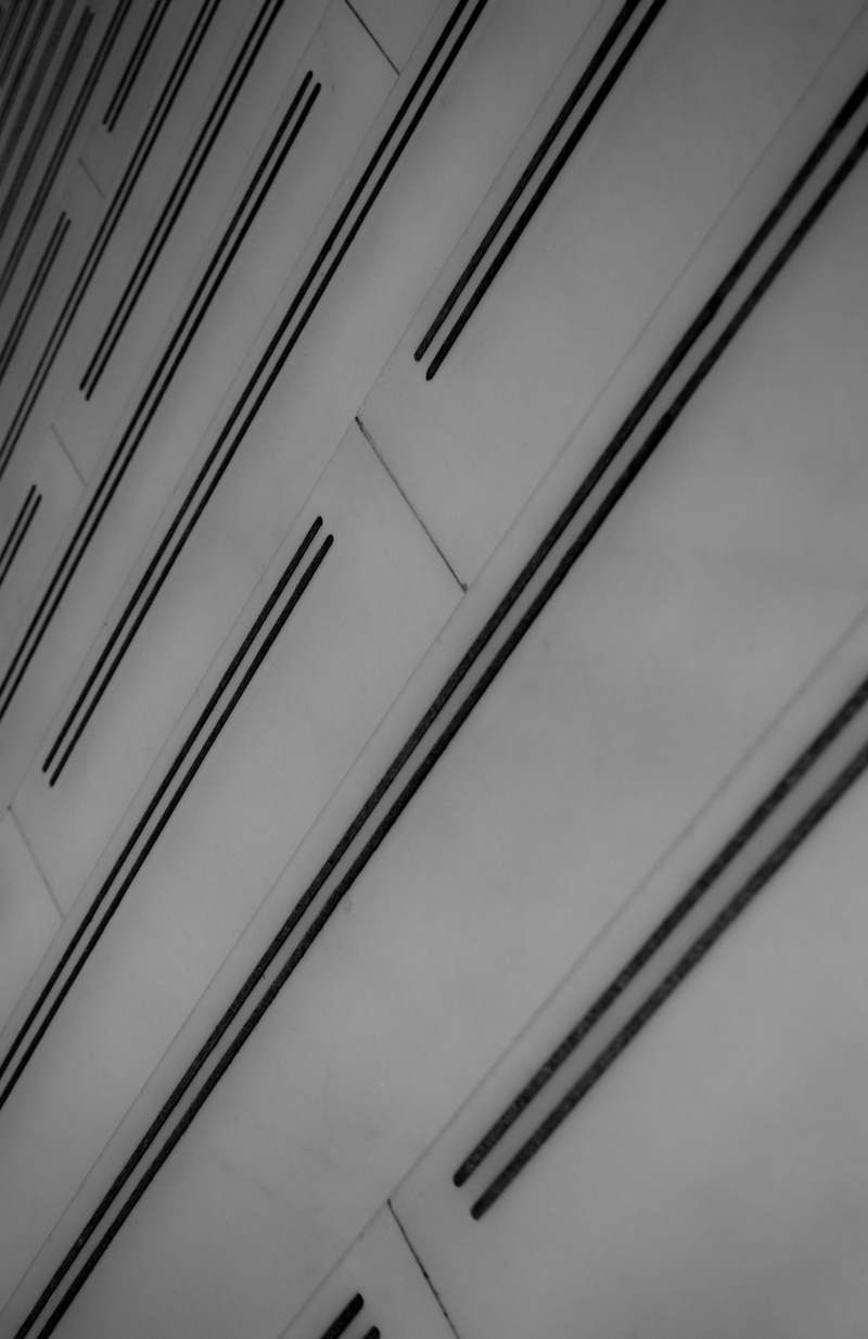 pattern, black, industry, close-up, no people, in a row, abstract backgrounds, silver colored, textured, tilt, Architecture models, striped, wall - building feature