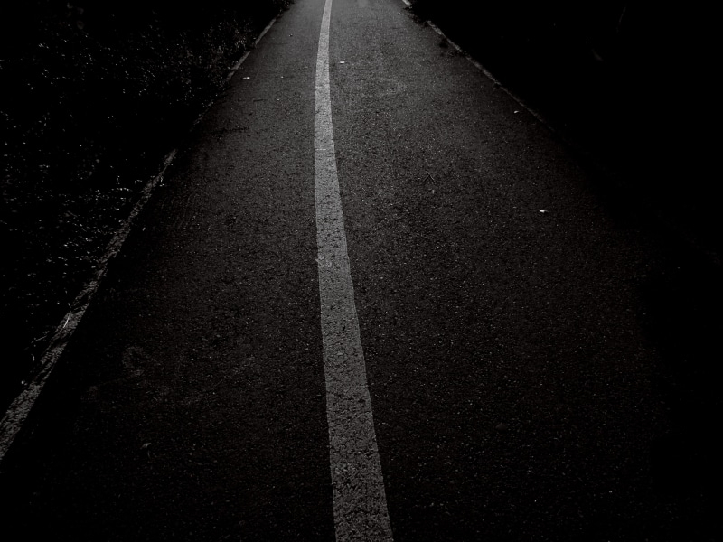 nature, dark, road, outdoors, diminishing perspective, direction, city, vignette, single line, 4K, photography, linea continua, carretera, straight, high angle view