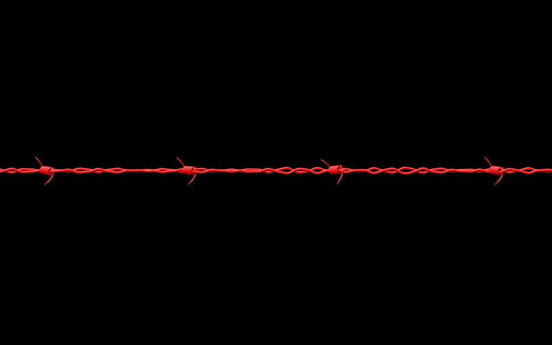 connection, 2K, black, string, fence, copy space, boundary, concepts, pattern, glowing, thread, barbed Wire, abstract, prison, creativity, single Line