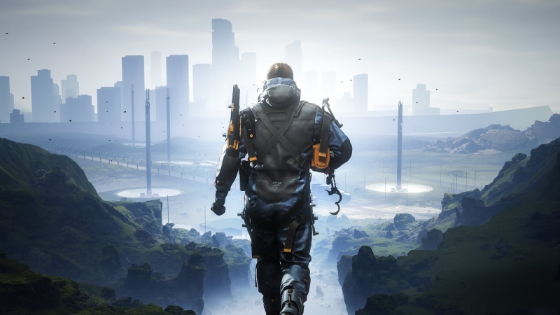 Sam Porter Bridges, 1080P, building, Death Stranding