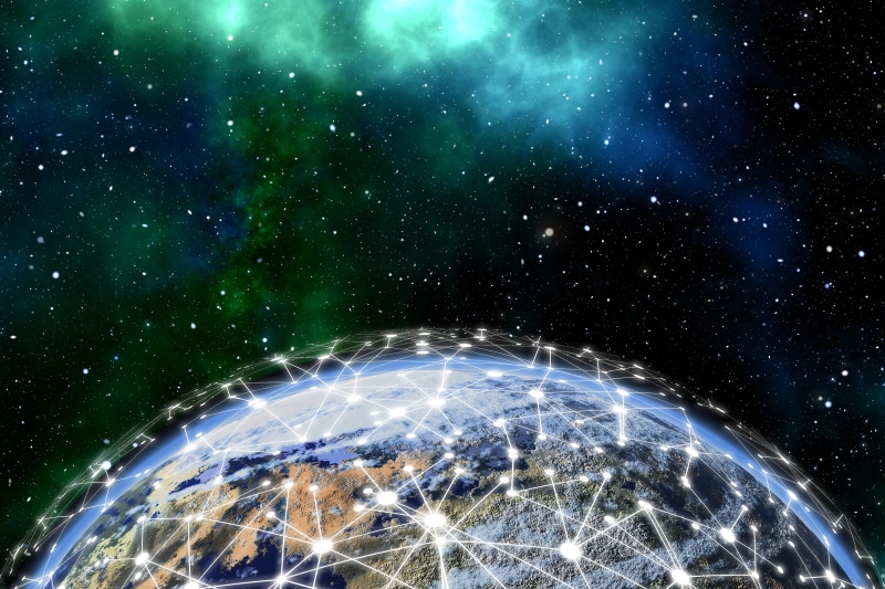 milky way, star shape, digitization, astronomy, space, science, glowing, global communications, 5K, sky, outdoors, connection, technology, no people, illuminated
