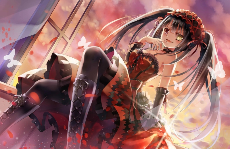 Date A Live, 4K, Kurumi Tokisaki, Anime