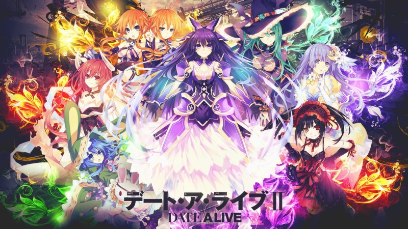 Kurumi Tokisaki, Date A Live, Tohka Yatogami, Kaguya Yamai, Anime, Yoshino (Date A Live), Natsumi (Date A Live), Miku Izayoi, Yuzuru Yamai, 1080P, Kotori