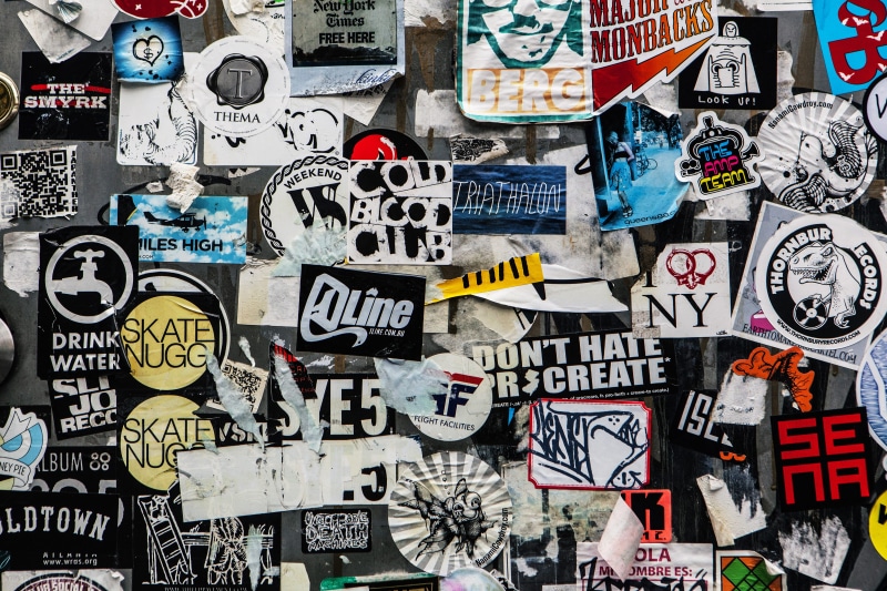 large group of objects, city, full frame, brooklyn, 4K, New York, no People, wall - building feature, york, uSA, New York City, human representation, text