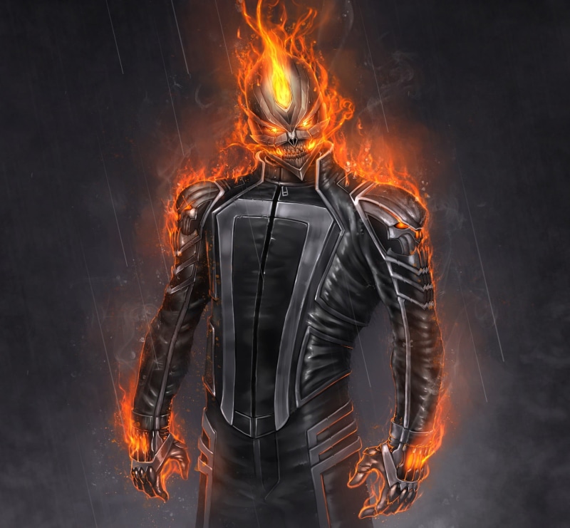1080P, Marvel, Robbie Reyes, Ghost rider