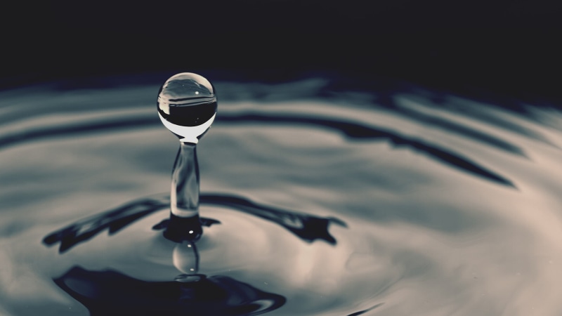 falling, wave, day, raindrop, ripple, purity, transparent, liquid, drop, body, freshness, bubble, surface, reflection, macro, water Surface, mid-air, shape