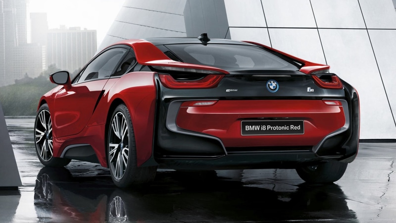 Car, BMW, Supercar, 1080P, BMW i8 Protonic Red Edition, Sport Car, BMW i8