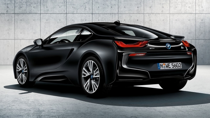BMW, BMW i8 Protonic Frozen Black, Black Car, Supercar, BMW i8, 1080P, Car, Sport Car