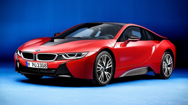 BMW, BMW i8 Protonic Red Edition, Sport Car, 1080P, BMW i8, Supercar, Car