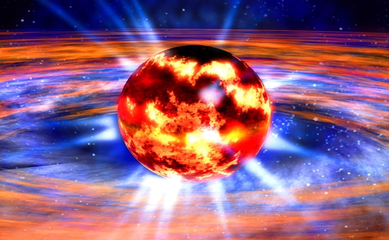 digital, astronomy, shiny, sun, sphere, ball, no people, cloud - sky, 3D, pulsars, shape, digital composite, planet earth, neutron, sky, planet - space