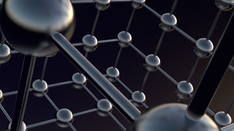 4K, structure, Molecular Models, 3d, digital art, Grid, sphere, Atoms, abstract, Simple Background