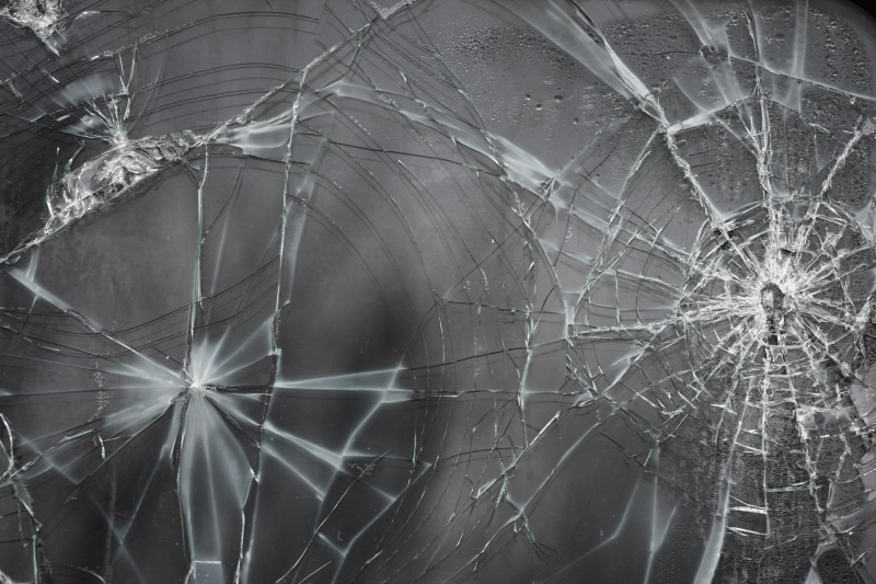 fracture, window, grain, cracks, macro, glass, 4K, vandalism, aggression, car, pattern, textured, glass - material, close-up, demolished, broken, destruction
