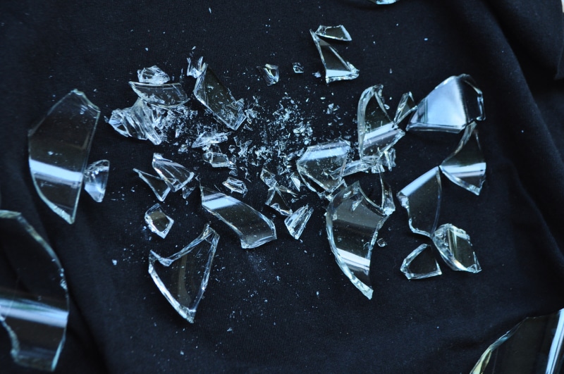 narcotic, clear, pieces, crack, bits, glass - material, large group of objects, shattered, high angle view, crime, top, social issues, warning sign, table