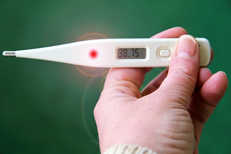 disease, human body part, finger, thermometer, care, adult, pharmacy, green background, infection, bad, outdoors, studio shot, wireless technology, background