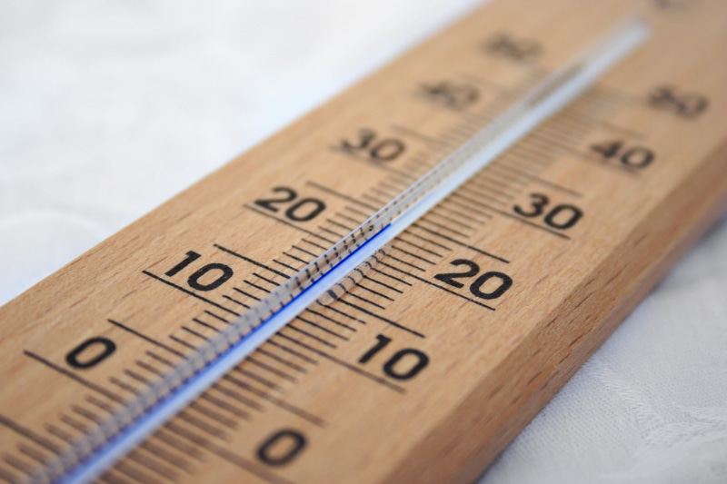 single object, studio shot, close-up, scale, brown, temperature, instrument, weather, still life, 2K, glass, wooden, ruler, tape measure, celsius, gauge
