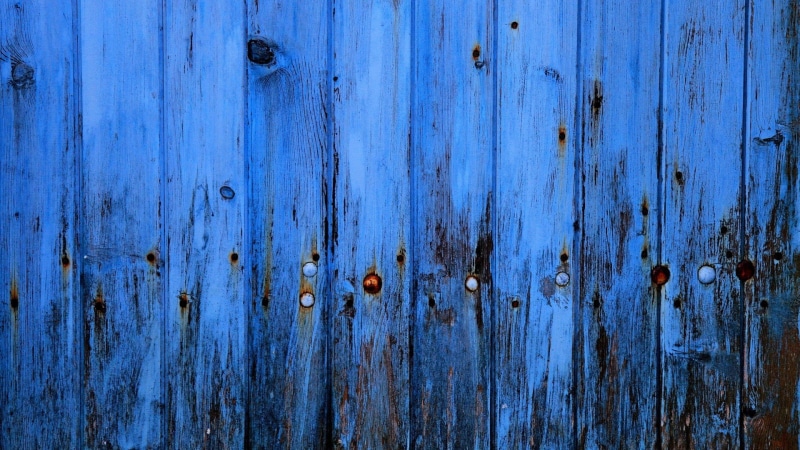 blue, wooden surface, texture, thread, wood, planks, minimalism, rust, metal, 1080P