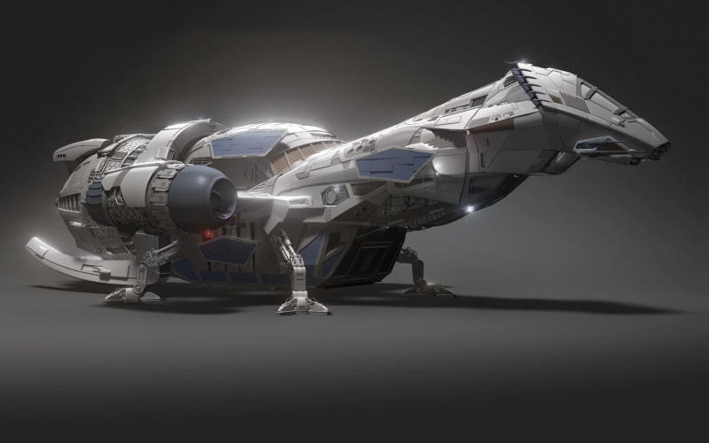 spaceship, 1080P, tv shows, 1920x1200, blue, firefly, gray, serenity