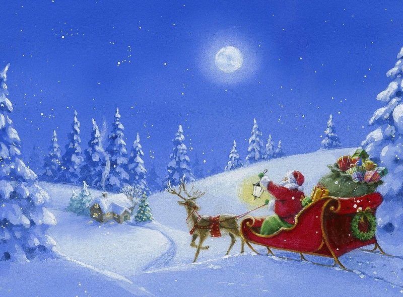 december, frost, reindeer, snow, season, frozen, holiday, snowing, sky, house, star - space, moon, nature, beauty in nature, christmas Decoration, backgrounds