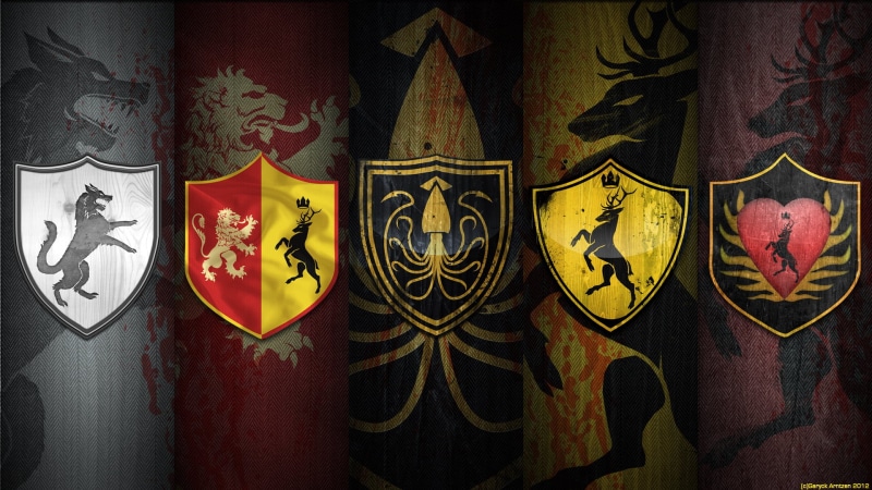 indoors, architecture, old, Game of thrones, symbol, backgrounds, The War Of The Five Kings, wolf, national Landmark, decoration, Stark, floral pattern