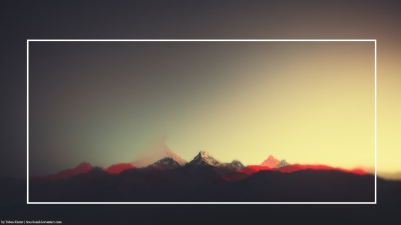 sky, tranquility, sunset, beauty in nature, night, silhouette, minimalism, landscape, mountains, 1080P, nature, environment, cloud - sky, idyllic, mountain