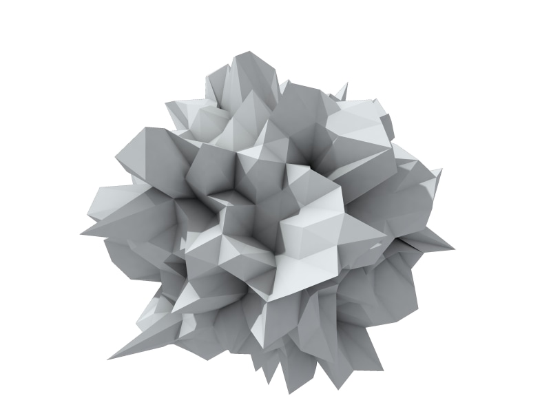man made object, 4K, close-up, abstract, no people, white color, crumpled, white background, high angle view, still life, art and craft, craft, three dimensional