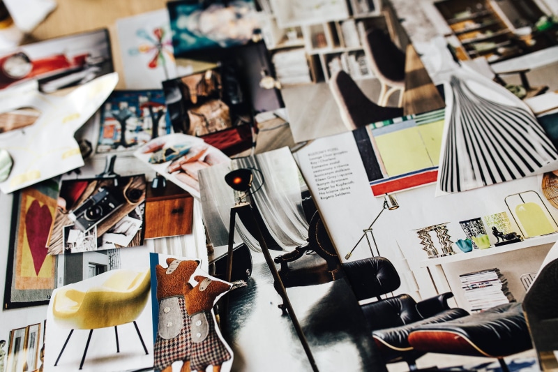 cutouts, art and craft, abundance, samples, sample, idea, still life, creativity, human representation, craft, publication, composition, education, arrangement