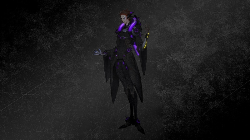 Overwatch, PC gaming, 1080P, Moira(Overwatch), dark