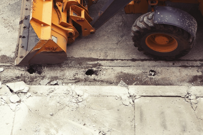 road, street, orange, industry, no people, machinery, construction equipment, digging, excavator, heavy, industrial, construction Machinery, yellow, vehicle