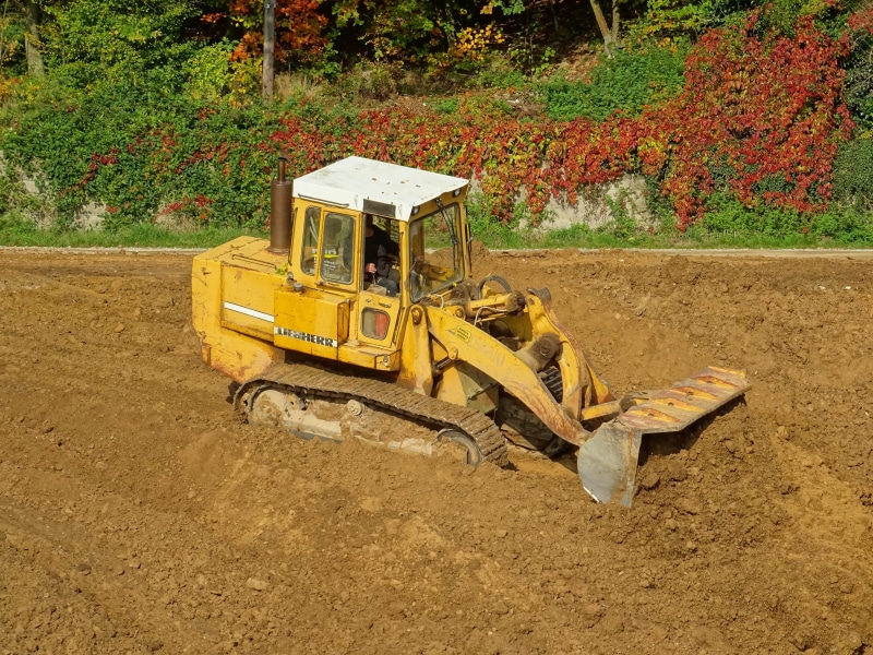 Wheel Loader, land, dig, road, wayside, industry, rüdesheim, construction work, site, 5K, nature, Excavators, work machine, earth, vehicle, forest, machine
