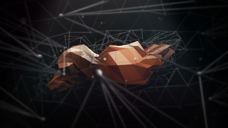 Wireframe, Low Poly, render, 1080P