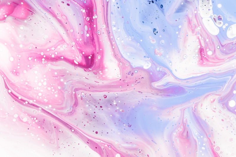 colorful, purple, 5K, paint splash, paint splatter, abstract, white, blue, pink