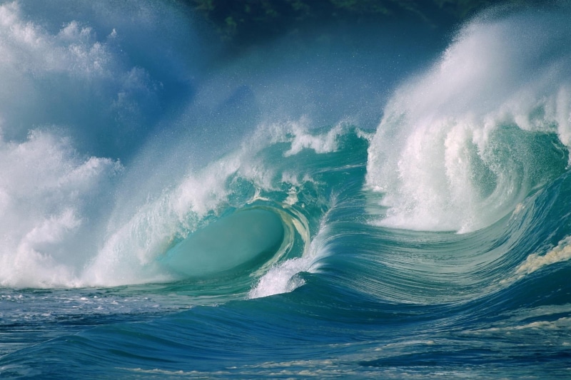 beauty In Nature, sea, surf, spray, storm, white, pipeline Wave, wave, power, splash, beach, summer, extreme Sports, splashes, waves, atlantic Ocean, coastline