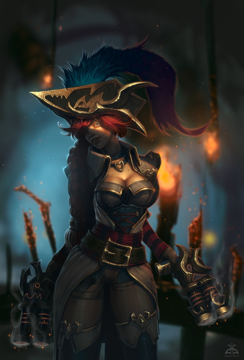 League of Legends, headdress, art and craft, mask - disguise, costume, one person, Miss Fortune (League of Legends), disguise, mask, human representation