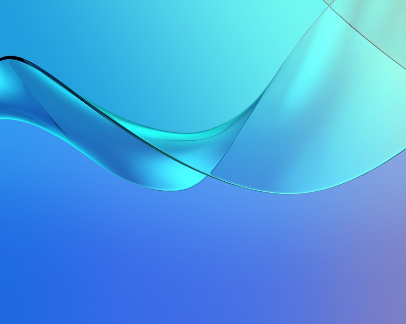 2K, Waves, Blue, Huawei MediaPad M5, Stock