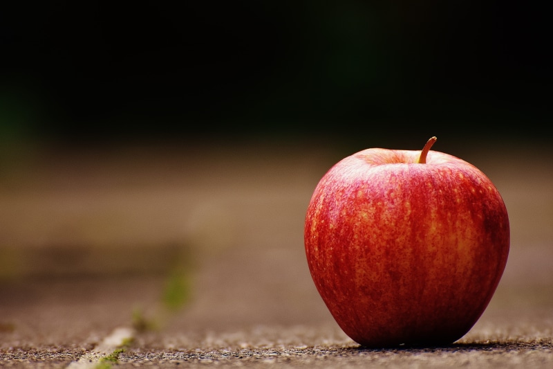 close up, day, no people, food, minimalistic, ripe, simplistic, close-up, table, red, wood - material, food and drink, simple, focus on foreground, snack