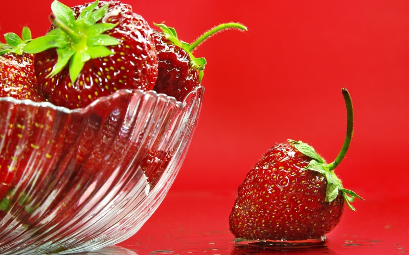 food, 2K, fresh, red, fruit, fruits, strawberry