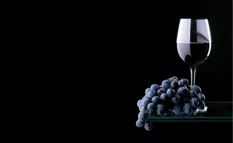 fruit, refreshment, shelf, still life, studio shot, reflection, vineyard, household equipment, food And Drink, glass, indoors, grape, vine, bottle, no People