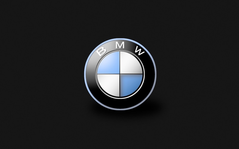 bmw, 1080P, logo, cars, background, black