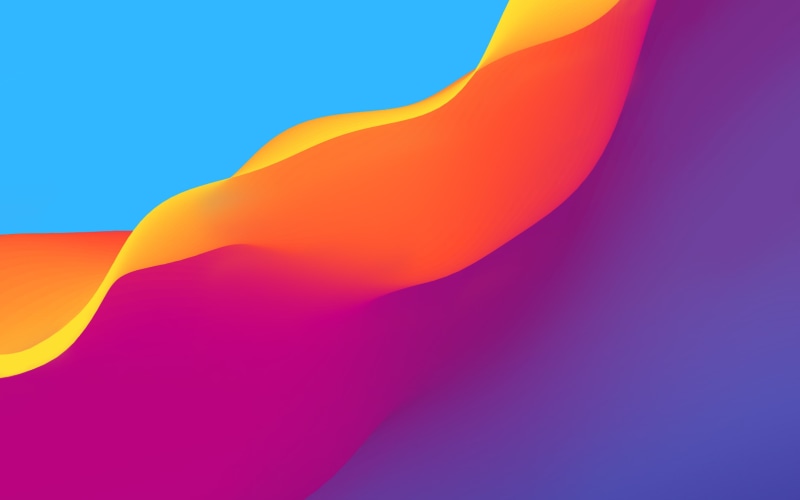 blue background, nature, creativity, beauty in nature, pink color, purple, yellow, 1080P, vibrant color, blue, no people, hd, Flow, red, copy space, curve