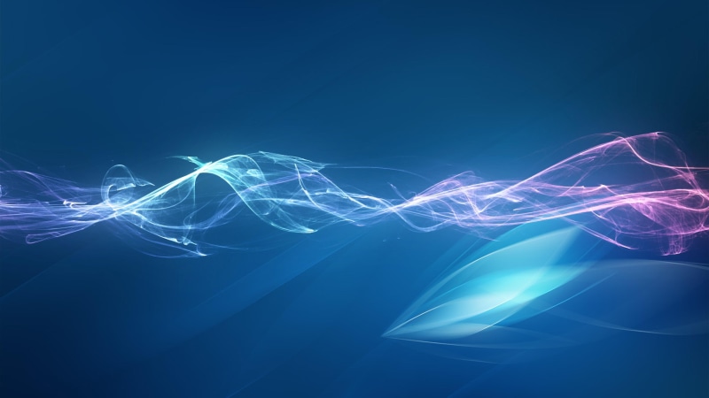 digital art, light, rays, shine, 4K, lines, pink, flow, blue, cyan, curve