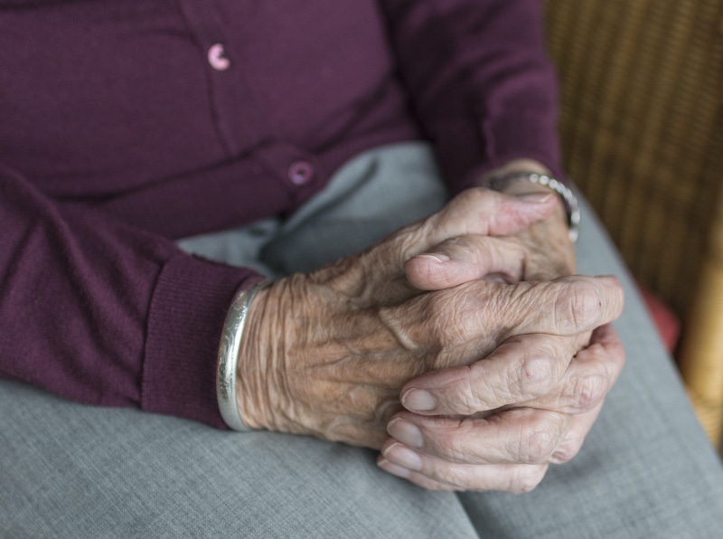 bangle, indoors, elderly, vulnerable, senior adult, senior women, care, focus on foreground, human hand, midsection, old person, hand, old, bracelet, human body part