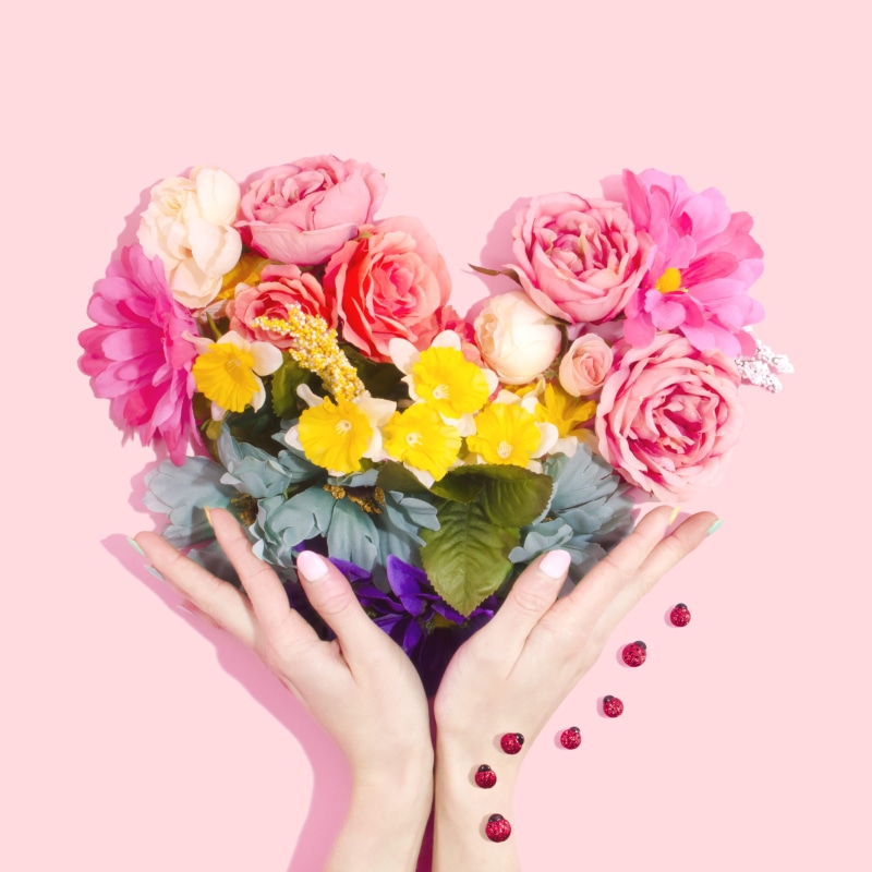 bunch, yellow, women, hand, one person, indoors, holding, flower, human body part, person, bouquet, flowering plant, flower head, flatlay, flower arrangement