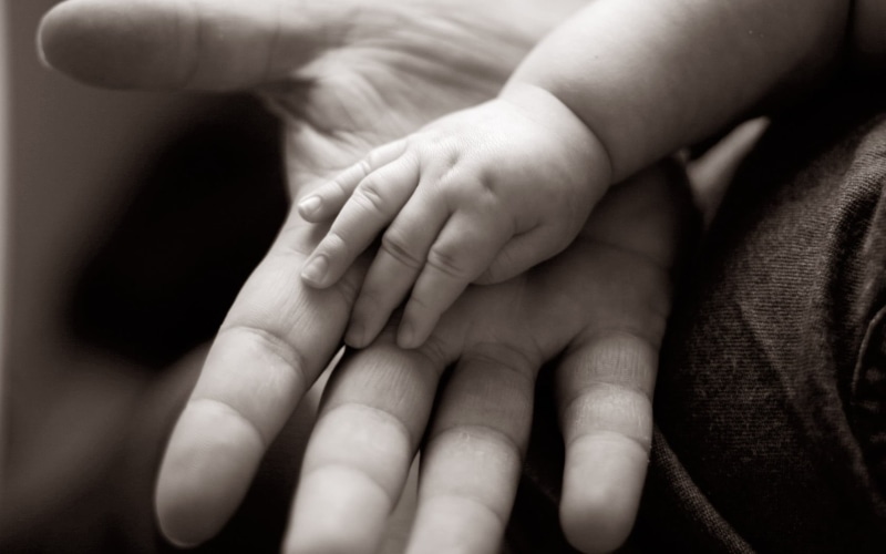 love, affectionate, hands, father, baby, human body part, human Hand, black And White, babies And Children, human Toe, adult, family, mother, thumb, offspring