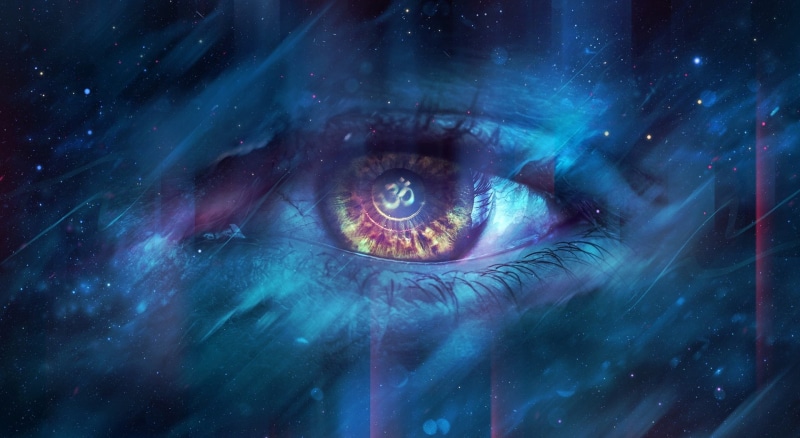 eyes, sensory perception, Creative, star - space, close-up, iris - eye, human, color, astronomy, looking away, science, Aero, eyelash, human body part
