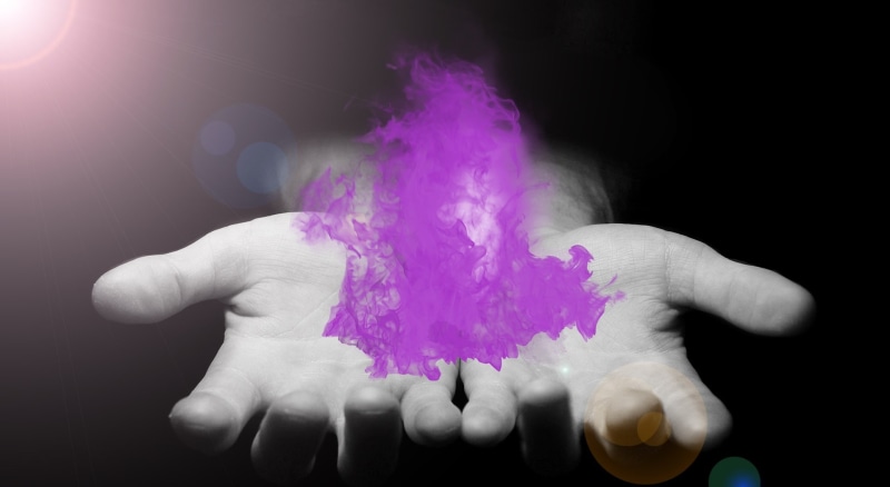 adult, holding, headshot, motion, abstract, blackandwhite, multi colored, human hand, fire, paint, Creative, smoke - physical structure, 1080P, creativity