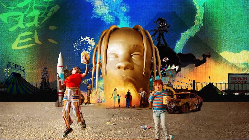 Travis Scott, 4K, Trap Music