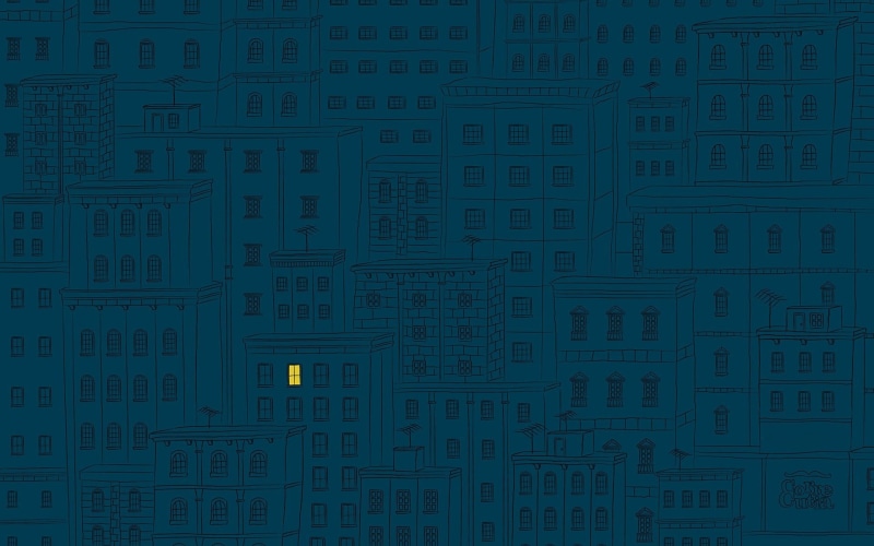 blue, communication, digital art, sketch, internet, minimalism, number, building, alone, backgrounds, no people, indoors, technology, pattern, 1080P, lights